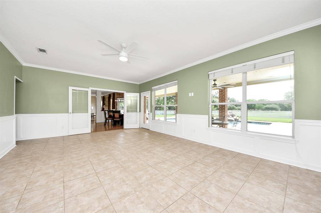 Great space for gameroom or fitness center.