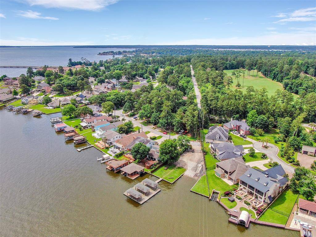 Neighborhood boat ramp, dock, and park.