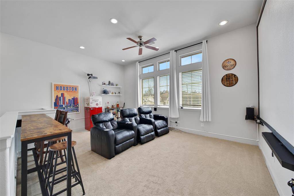 Upstairs you'll find gameroom that is perfect for video games, movie night or hanging out with friends.