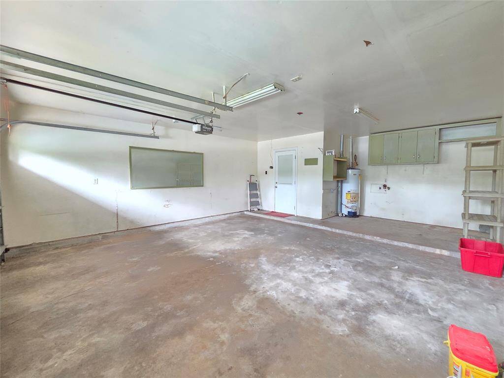 2 Car Garage attached to the House with Washer and Dryer Connections
