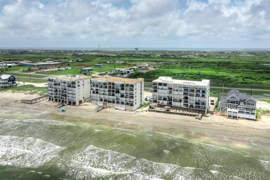 Bird's eye view of the property.