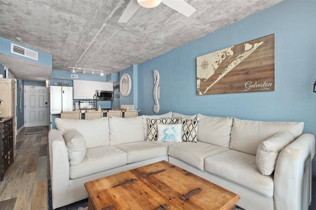 Bright and airy, this condo is a wonderful place to spend your time off.