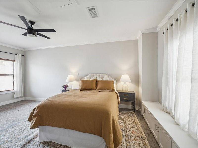 Spare bedroom two has an even larger sitting area and lovely window seat.