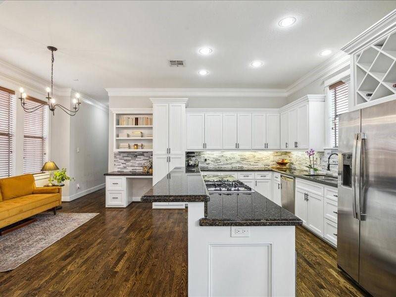 Expansive kitchen space