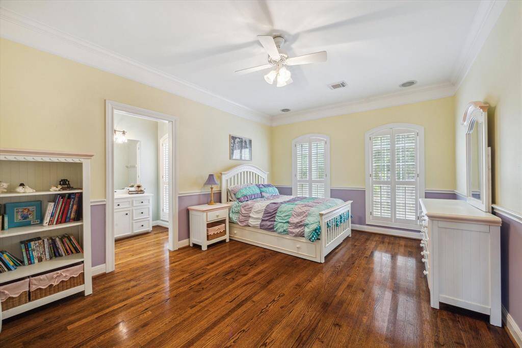 3rd bedroom.  Tons of space and walk in closet with cedar ceiling.