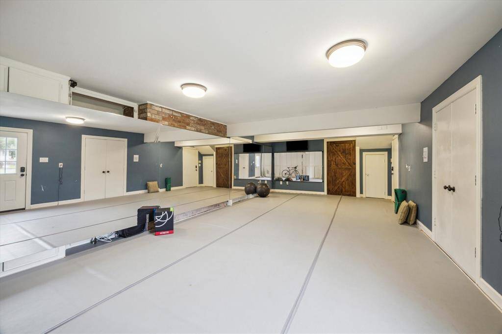 Dance Room/ Gym, etc... this space is on ground floor and is not included in sq.footage.