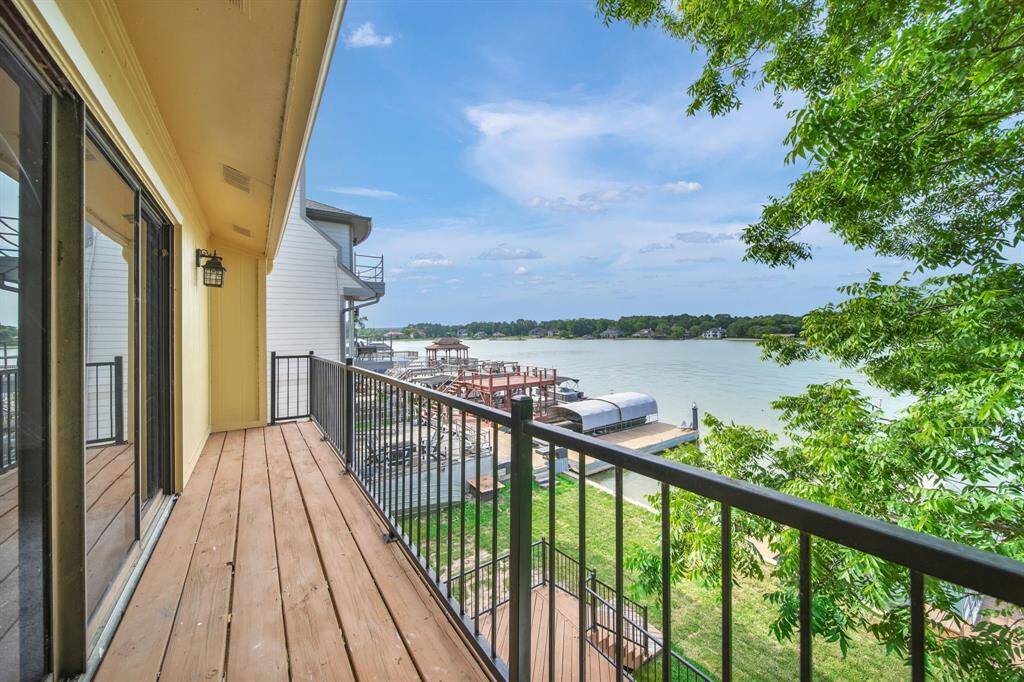 Enjoy this view when you wake up - this is the balcony off the primary bedroom.