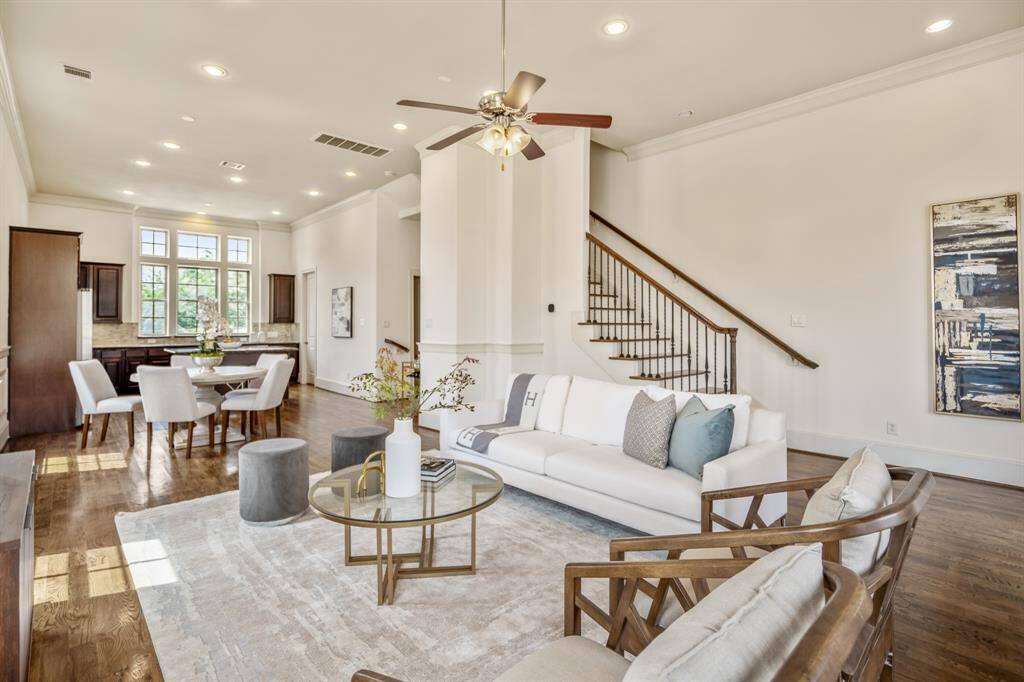 Wide-open living room perfect for family nights or hosting friends.