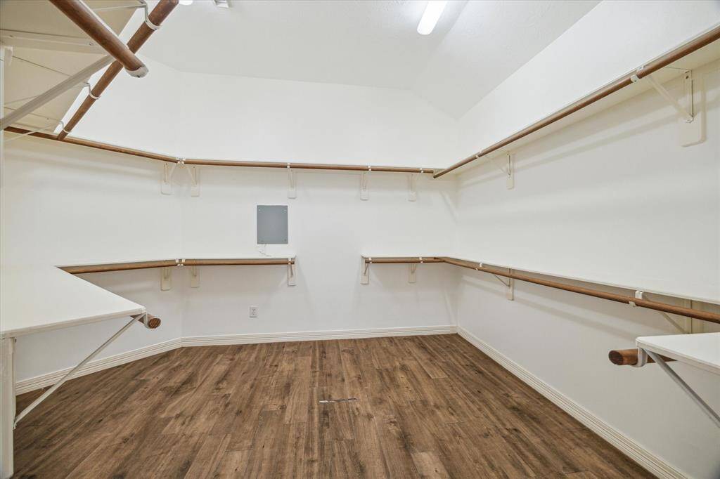 Massive walk in closet
