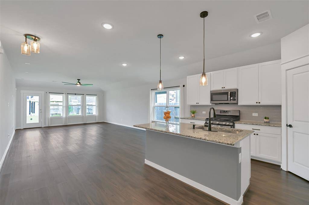 Kitchen/Dining/Living