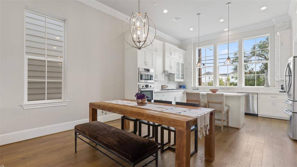 Dining Area and Kitchen