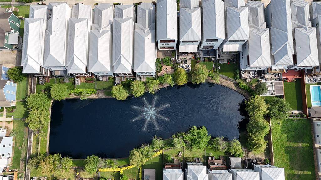 Pond and home view