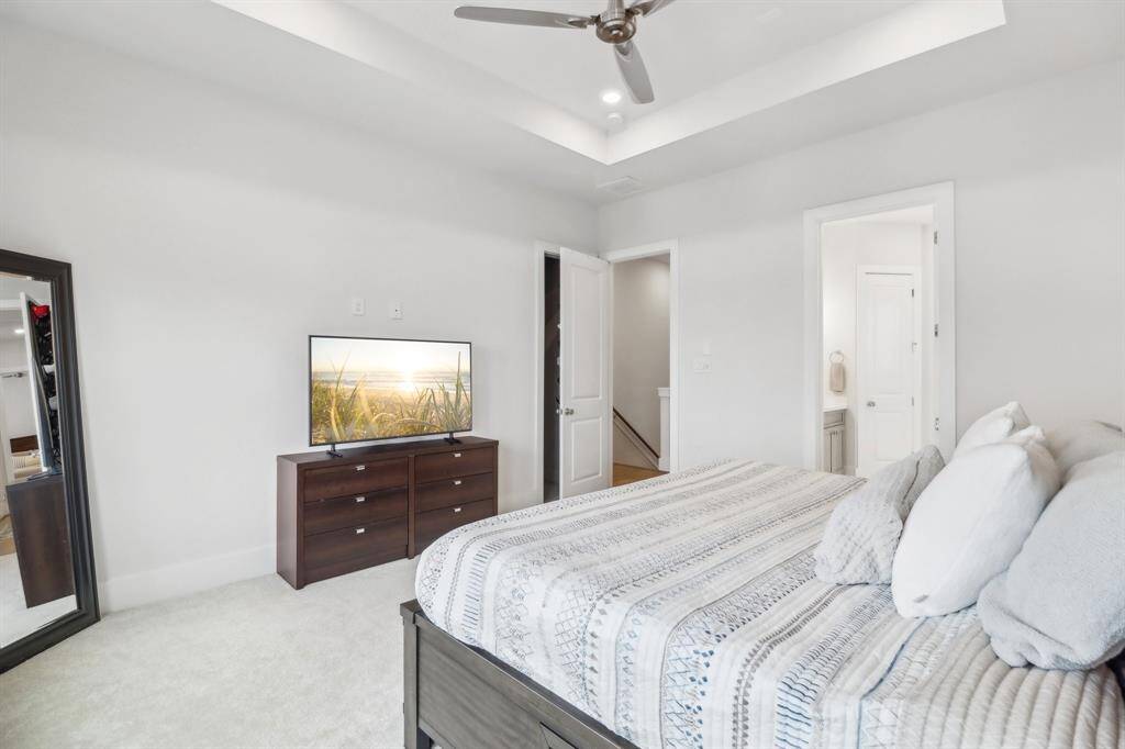 Large spacious primary includes 2 large walk in closets