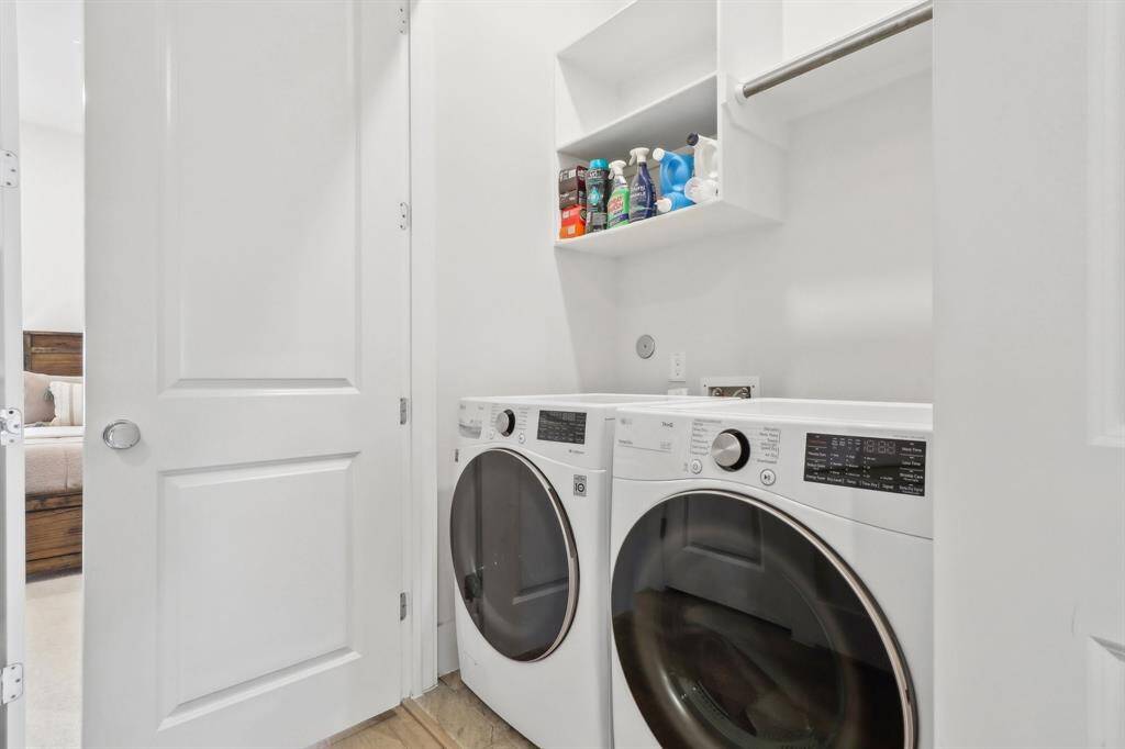 Utility room conveniently located on the 3rd floor.