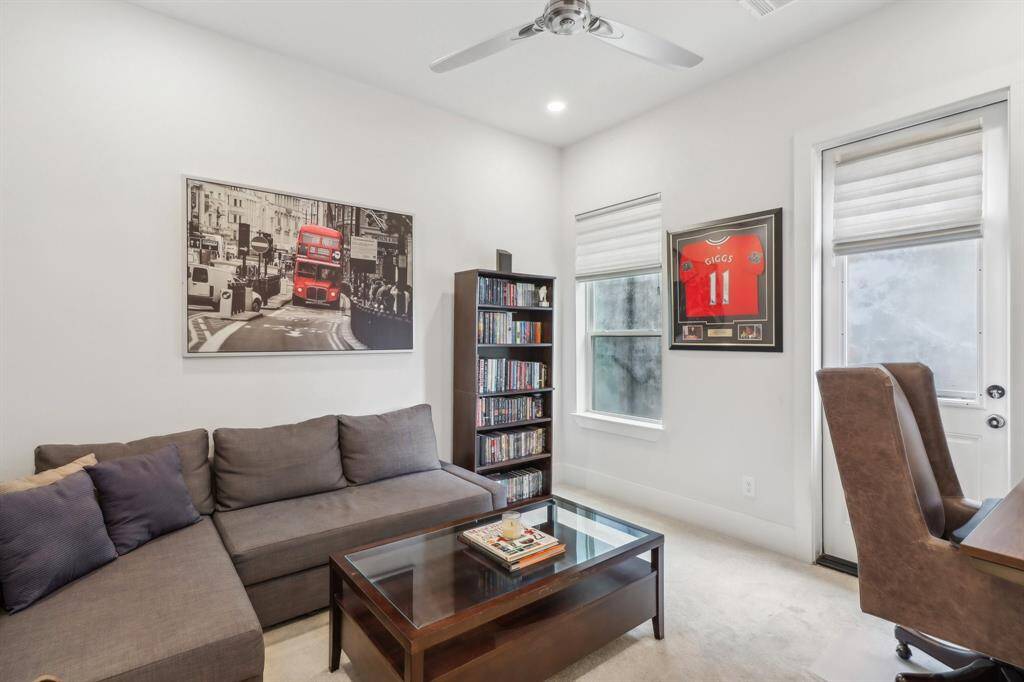 First floor bedroom- also a great office space