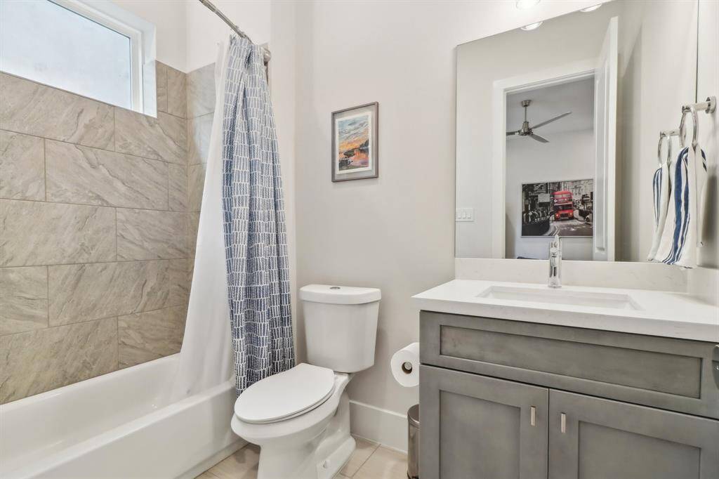 First floor full bath