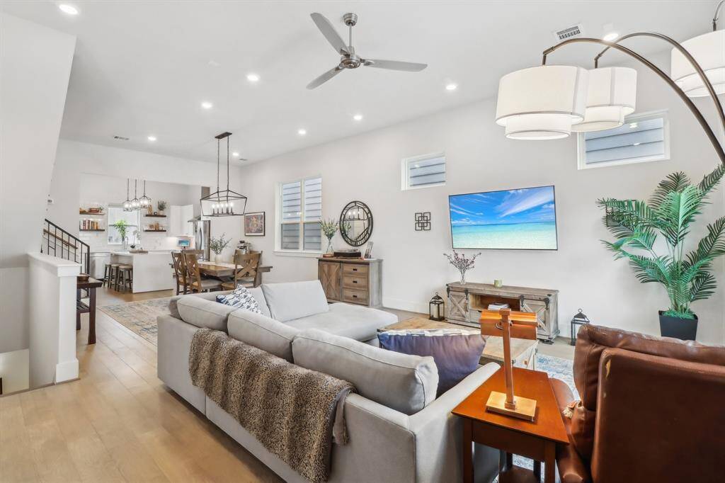 Spacious open floor plan