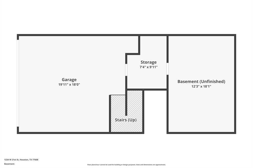 2 large secure storage spaces located off the garage.
