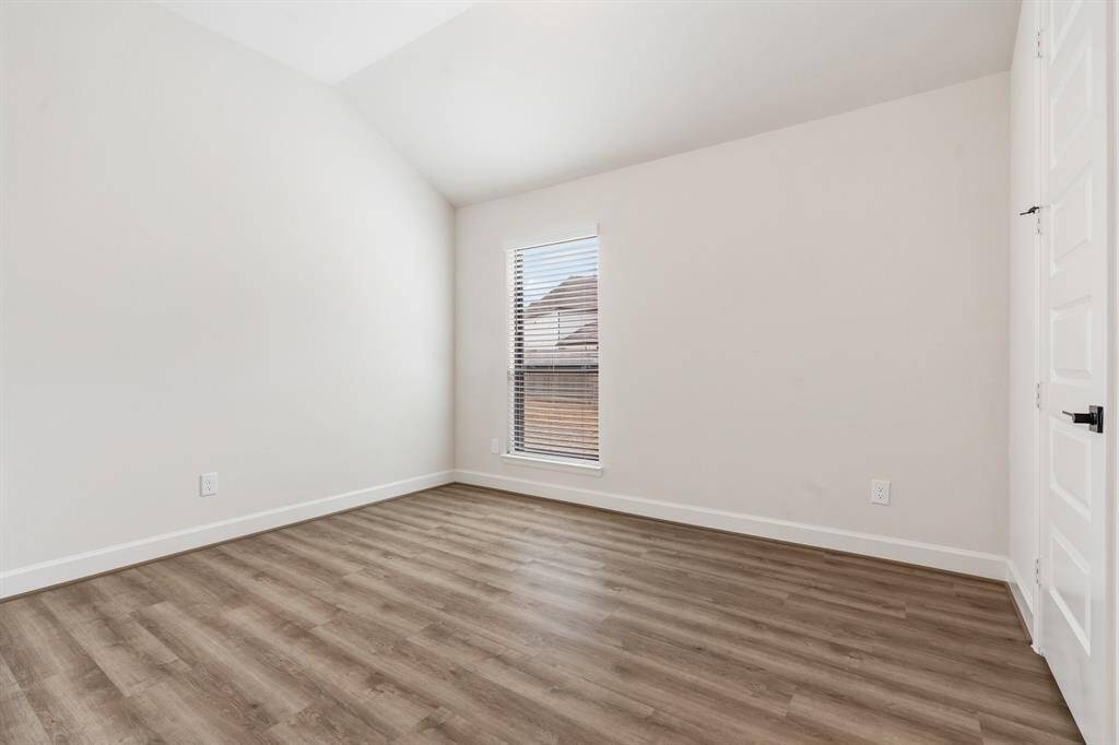 Secondary bedrooms have nice sized closets.