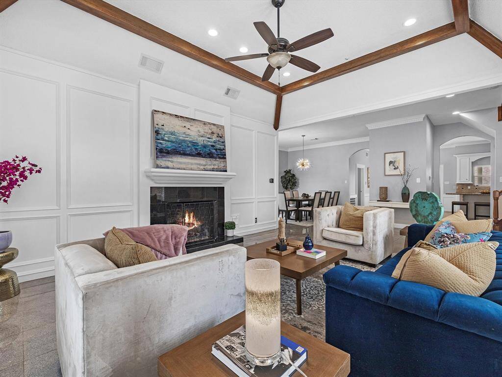The Living Room is the ideal setting for entertaining friends and family.