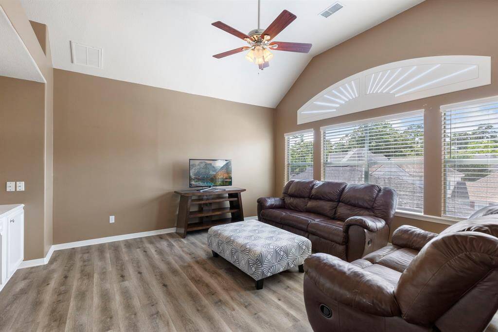 New flooring in this fabulous gameroom.