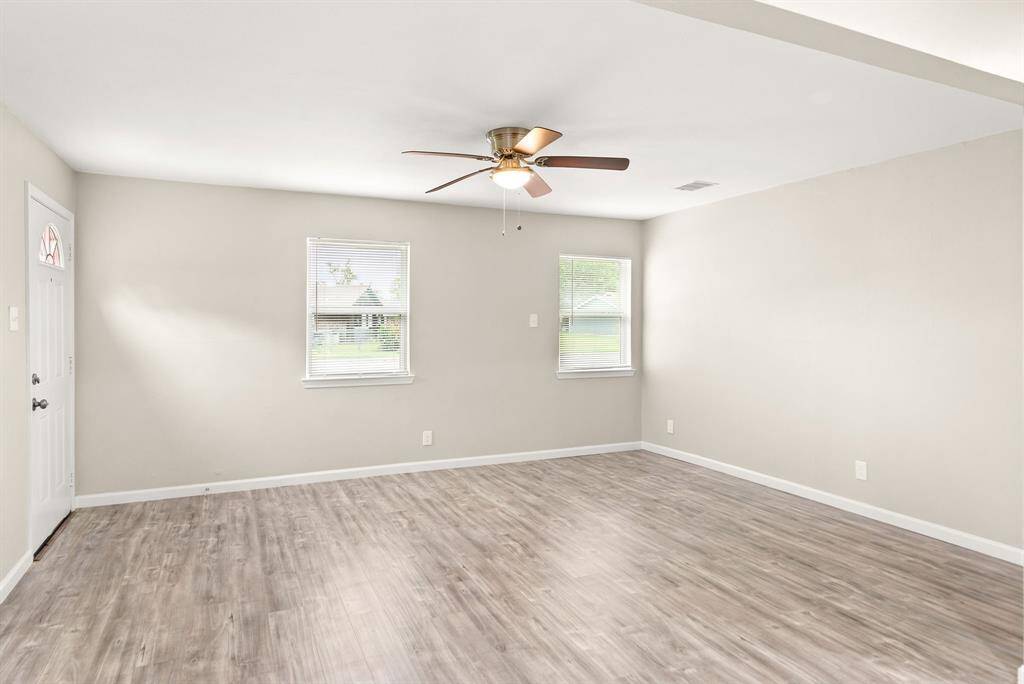 Inviting natural light in the living room
