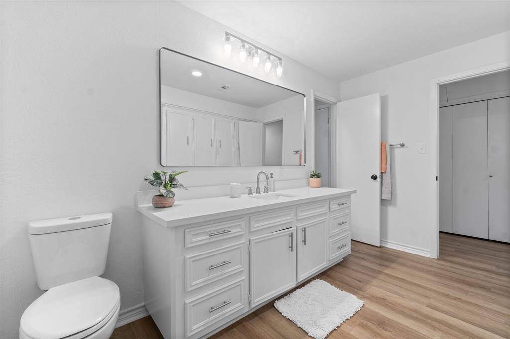 So much space this bathroom has to offer!