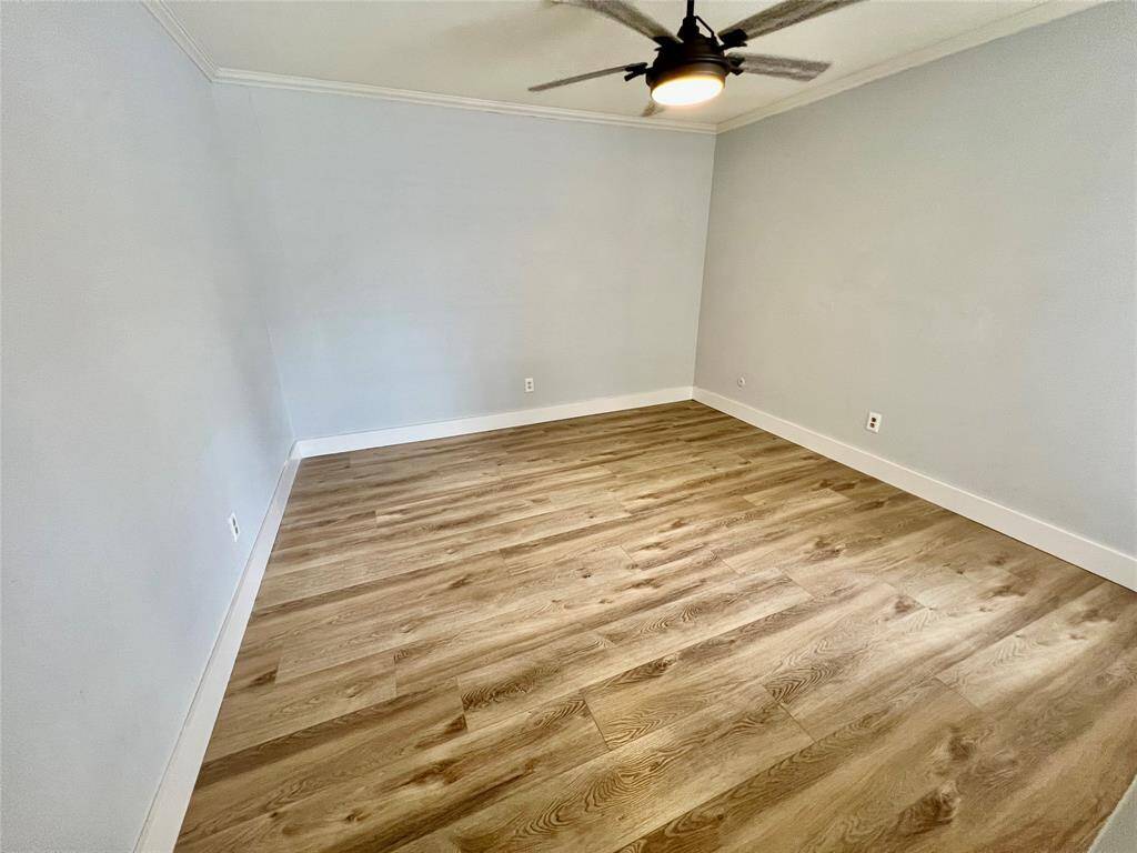 Study space could be used as 4th bedroom.