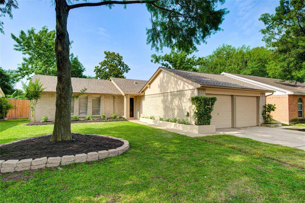 Beautifully remodeled home in Bonaire. This is a 3 bed, 2 bath home with 2 car garage and covered back patio.