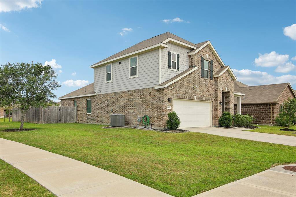 Spacious corner lot with sidewalks for long walks in this idyllic neighborhood.