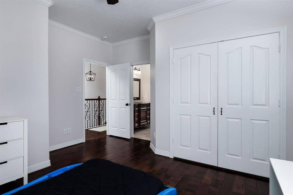 Another angle of upstairs bedroom.