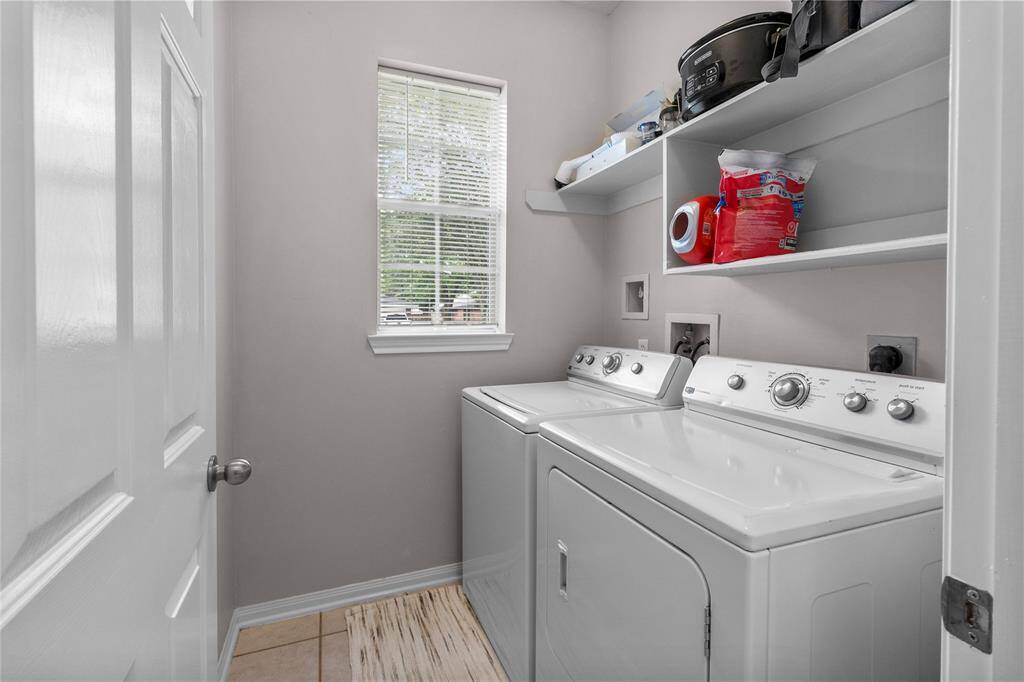 Spacious utility
