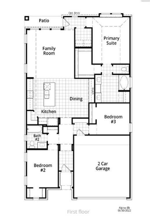 Alpina Floor Plan Representative Photo