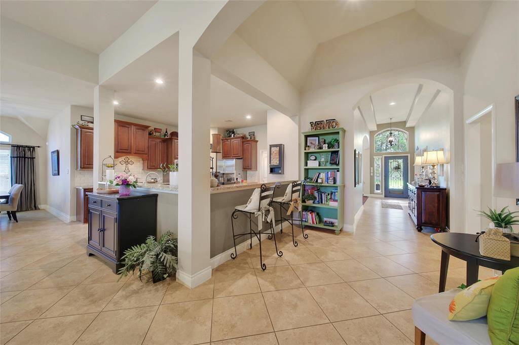 Enter the heart of the home in the open airy space that connects the kitchen, family room and eat in breakfast room.