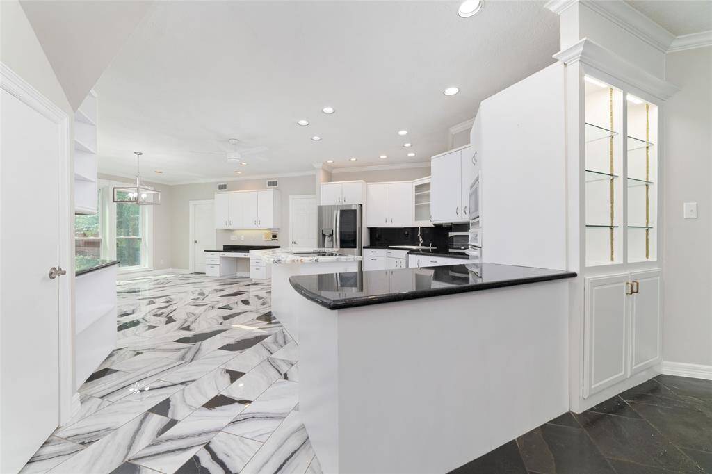Enjoy a spacious modern kitchen with a lot of upgrades.