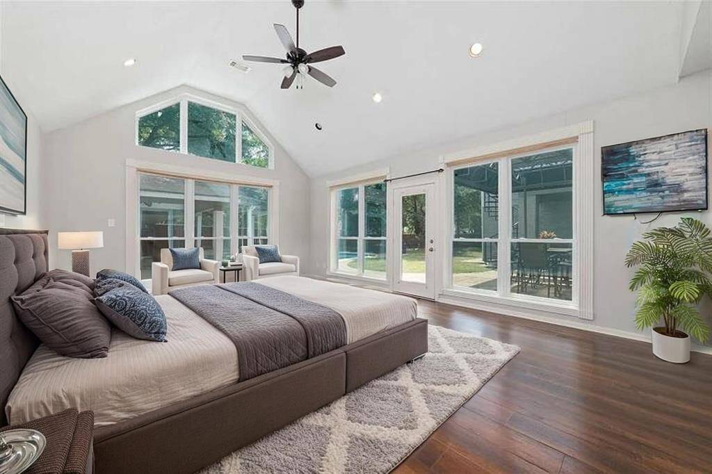 Primary Suite virtually staged
