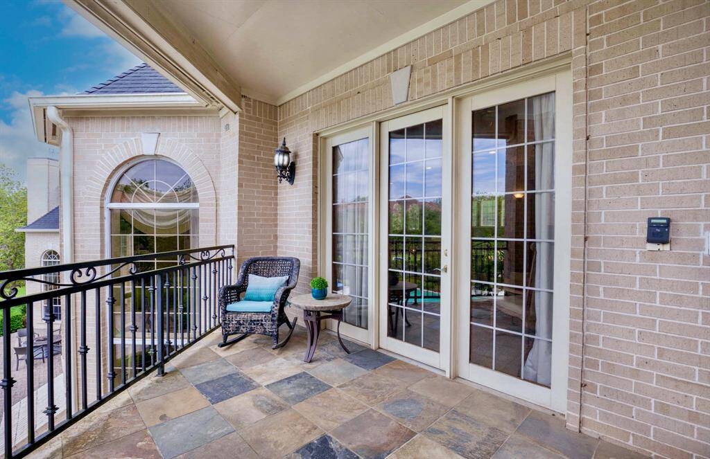 ENJOY THE TRANQUIL AND SERENE VIEWS FROM THE SECOND-FLOOR PATIO!!! A PERFECT WAY TO RELAX AT THE END OF A DAY!!!