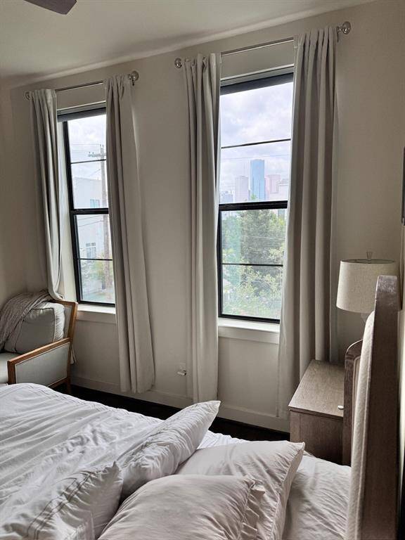 View of downtown from primary bedroom