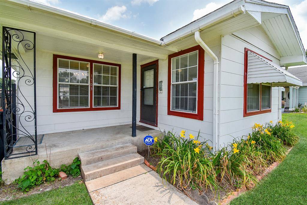 Shaded Front Porch