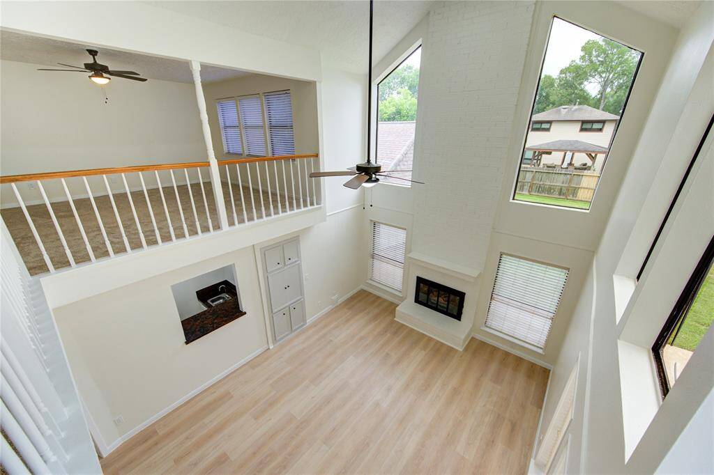Another view of the family room! Game room on left.
