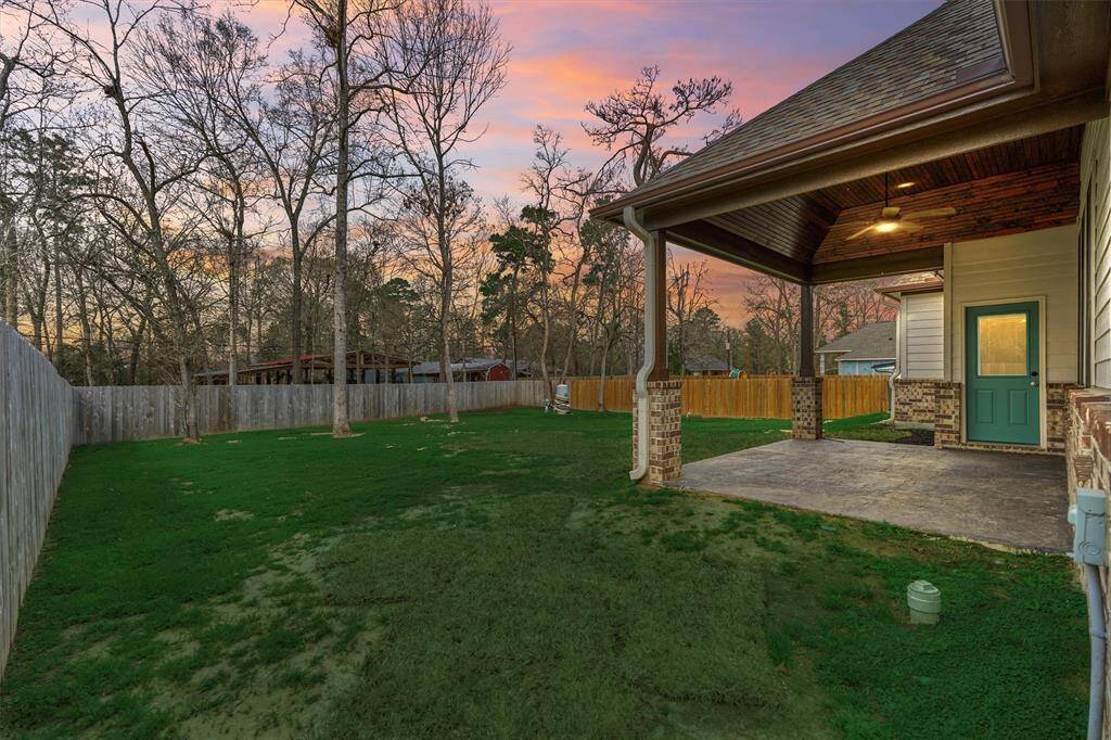 Beautiful depth in both the front and back of home.