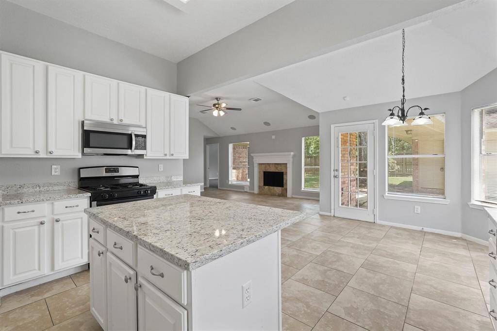 The heart of this home lies in its spacious and updated kitchen!