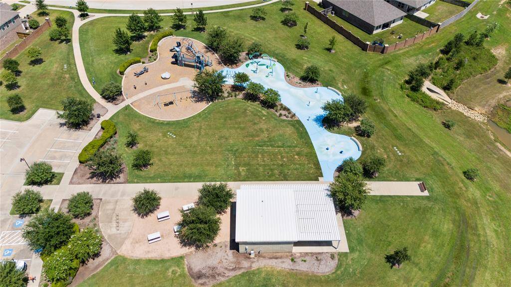 The splash pad and one of the parks is perfect for families and is located just across the elementary school.
