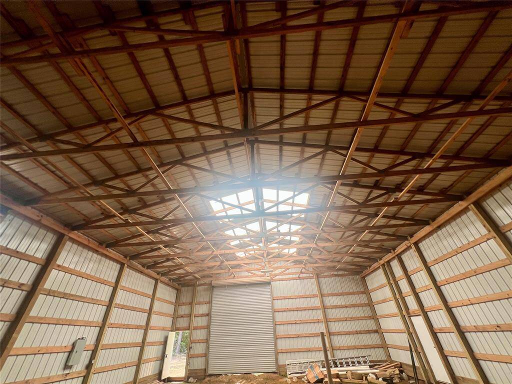 natural lighting panels in the shop side