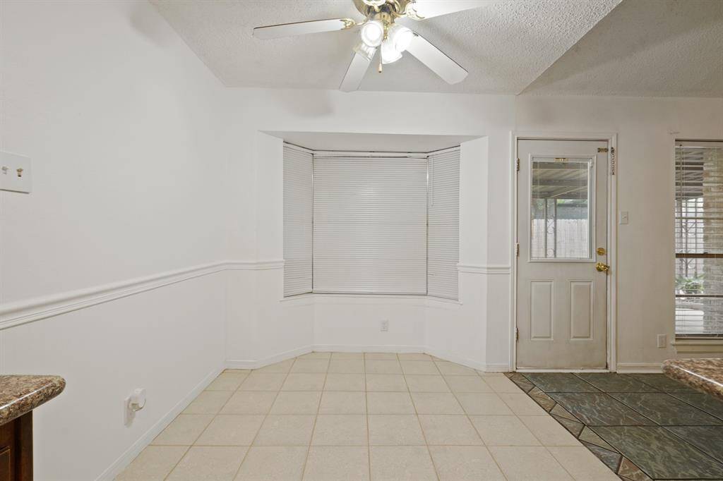 View towards breakfast area and back door