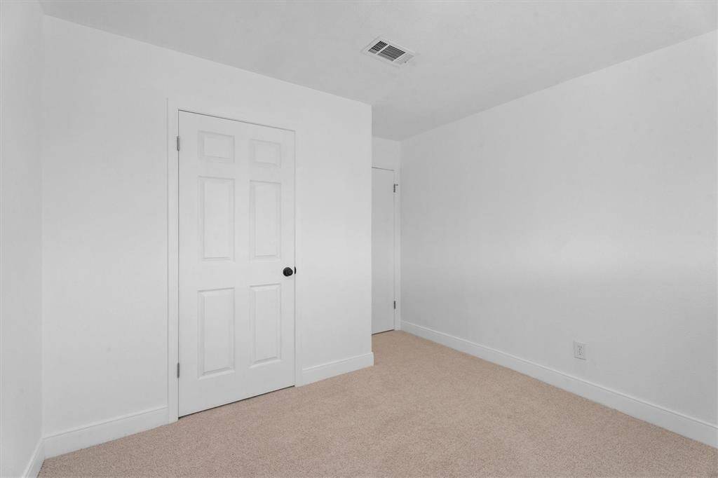 Corner of third bedroom.