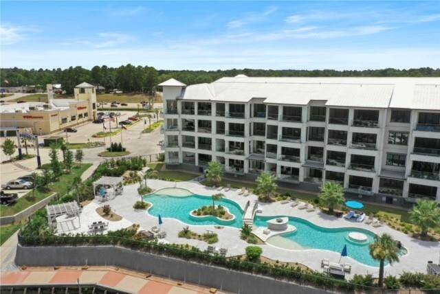 view of Condo facing the pool.