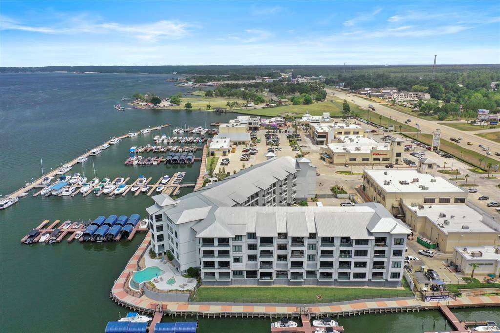 View of the Condo facing the marina.