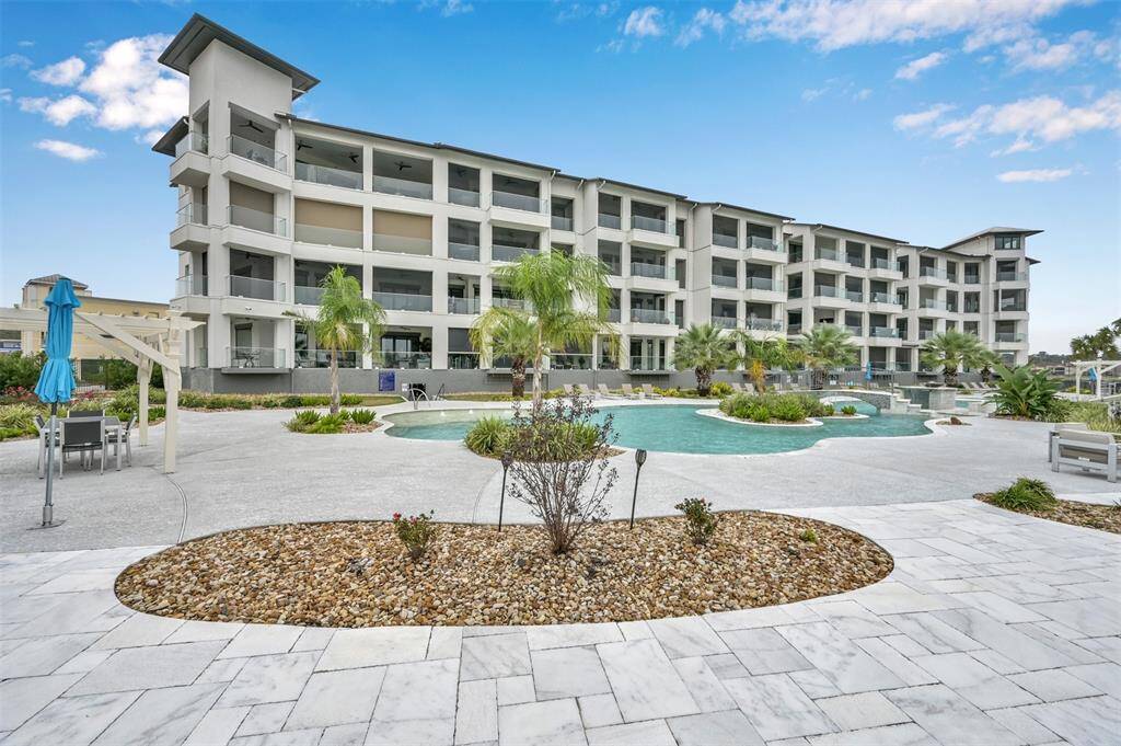 View approacing Condo from the Boardwalk.