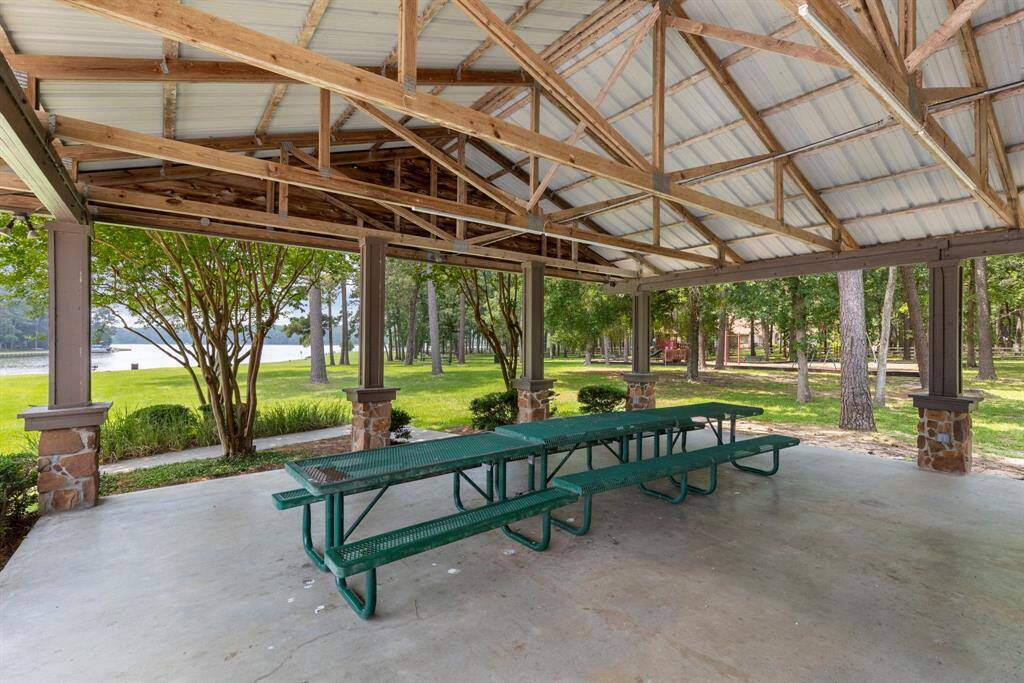 Covered pavillion